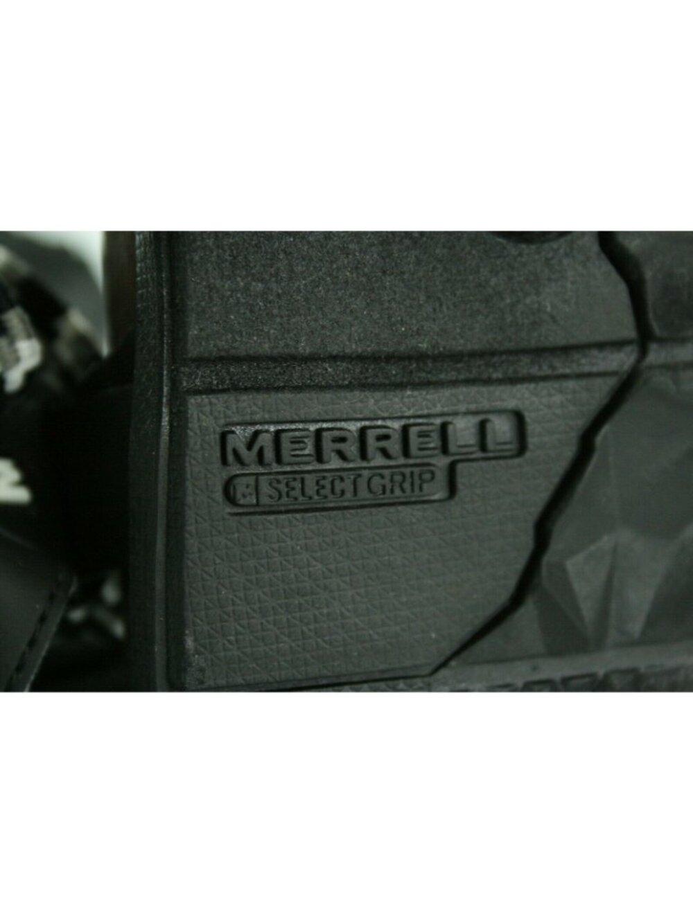Merrell Women's Size 8 Sandal Black White Around Town Sunvue WovenCork footbed - Picture 7 of 9